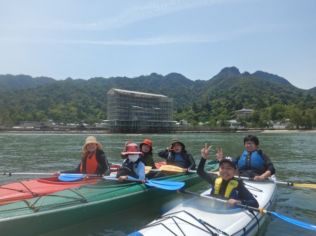 Kayaking and Stand-up Paddleboarding at Miyajima